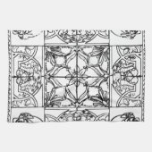 Peranakan Tile Towel Theedoek (Horizontaal)