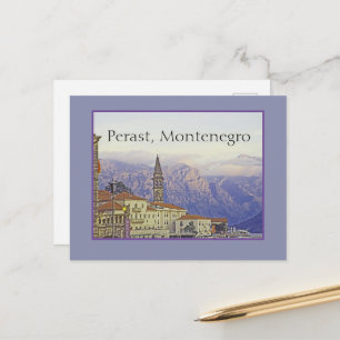 PERAST, MONTENEGRO BRIEFKAART