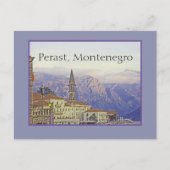 PERAST, MONTENEGRO BRIEFKAART (Voorkant)