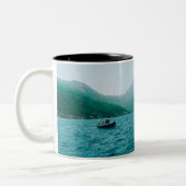 Perast - Montenegro Tweekleurige Koffiemok (Links)