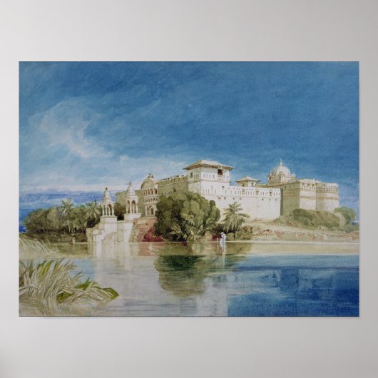 Perawa Palace, Malwa, Centraal-India Poster (Voorkant)