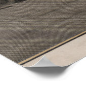 Perbble Beach, CA - Lodge in the Firth by the Zee Poster (Hoek)