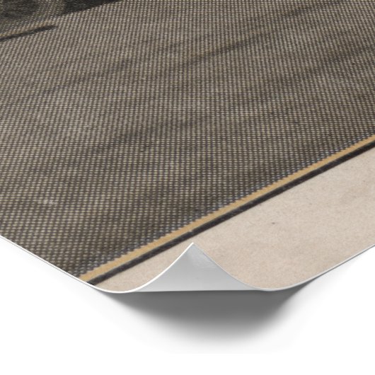 Perbble Beach, CA - Lodge in the Firth by the Zee Poster (Hoek)