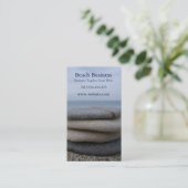 Perbbles Beach Visitekaartje (Staand voorkant)