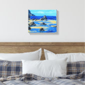 Percanvasafdruk Canvas Afdruk (Insitu (Slaapkamer))