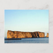 Perce Rock, Gaspe, Quebec, Canada rockformatie Briefkaart (Voorkant)