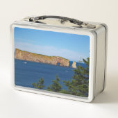 Percé Rock in de Golf van de Sint-Laurens (Achterkant)