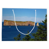 Percé Rock in de Golf van de Sint-Laurens Groot Cadeauzakje (Achterkant)