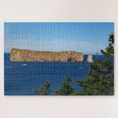 Percé Rock in de Golf van de Sint-Laurens Legpuzzel (Horizontaal)
