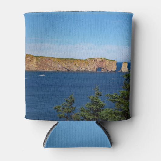Percé Rock in de Golf van de Sint-Lawrence Blikjeskoeler (Voorkant)
