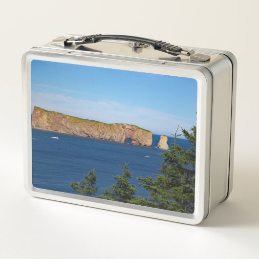 Percé Rock in de Golf van de St. Lawrence (Achterkant)