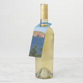 Percé Rock in de Golf van de St. Lawrence Flessenhanger (Schuin)