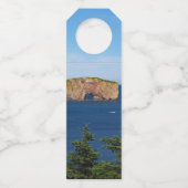 Percé Rock in de Golf van de St. Lawrence Flessenhanger (Achterkant)