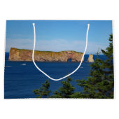 Percé Rock in de Golf van de St. Lawrence Groot Cadeauzakje (Voorkant)