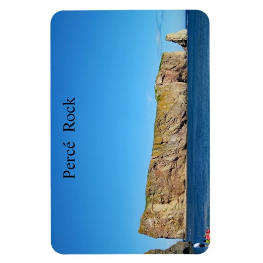 Percé Rock in de Golf van de St. Lawrence Magneet (Verticaal)