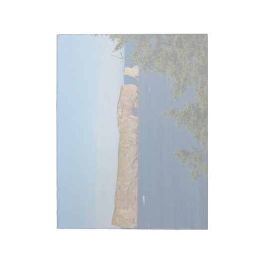 Percé Rock in de Golf van de St. Lawrence Notitieblok (Linkerzijde)