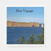 Percé Rock in de Golf van de St. Lawrence Servet (Voorkant)
