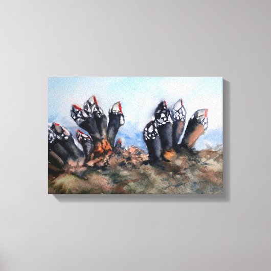 Percebes/Barnacles Canvas Afdruk (Voorkant)