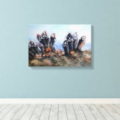 Percebes/Barnacles Canvas Afdruk (Insitu (Houten vloer))