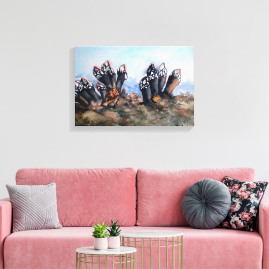Percebes/Barnacles Canvas Afdruk (Insitu (Woonkamer))