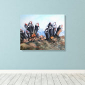 Percebes/Barnacles Canvas Afdruk (Insitu (Houten vloer))
