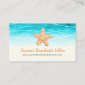 Perceel van de waterverf van de sterren condooms visitekaartje (Voorkant)