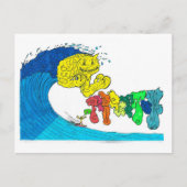 percentage surfen briefkaart (Voorkant)