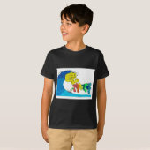 percentage surfen t-shirt (Voorkant volledig)