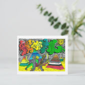 Percentum Chopping Mummies Briefkaart (Staand voorkant)