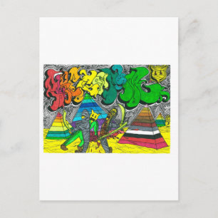 Percentum Chopping Mummies Briefkaart