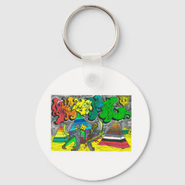 Percentum Chopping Mummies Sleutelhanger