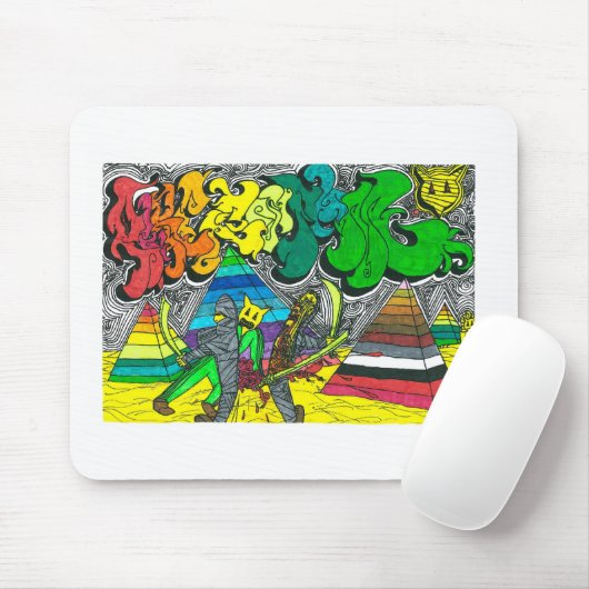 Percentum Chopping Zombies Muismat (Met muis)