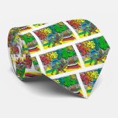 Percentum Chopping Zombies Stropdas (Opgerold)