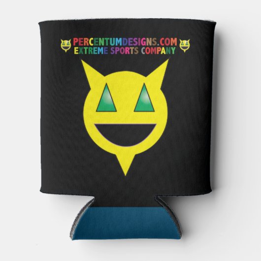 Percentum Design Logo Koelbox Blikjeskoeler (Voorkant)