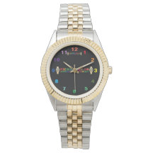 Percentum Design Watch Company Two Tone Watch