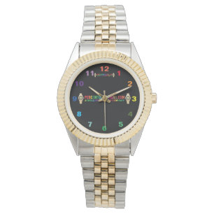Percentum Design Watch Company Two Tone Watch Horloge