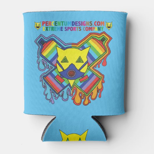 Percentum Gasmask Blikjeskoeler (Voorkant)