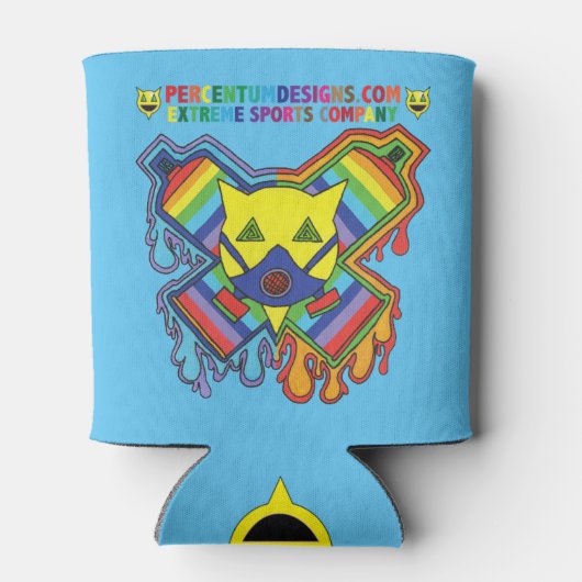 Percentum Gasmask Blikjeskoeler (Achterkant)