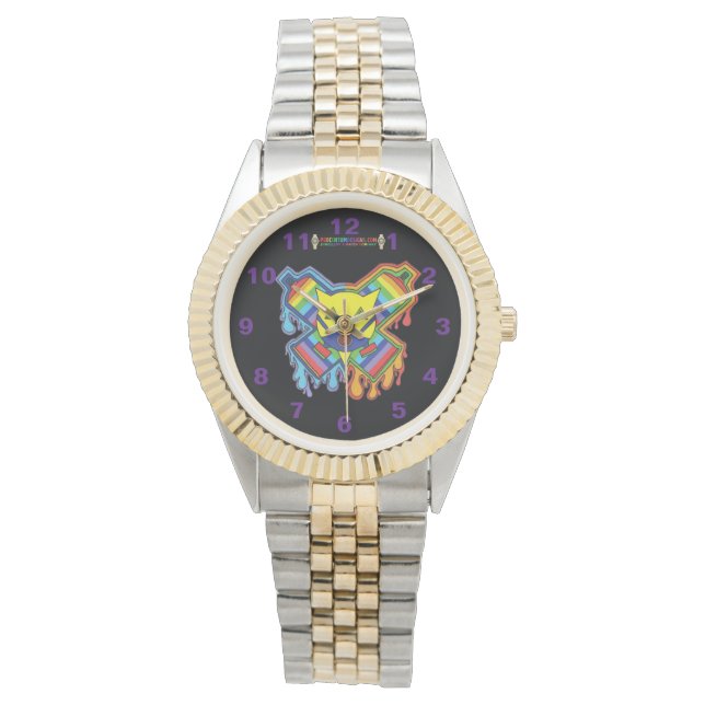 Percentum Gasmask Two Tone Watch Horloge (Voorkant)