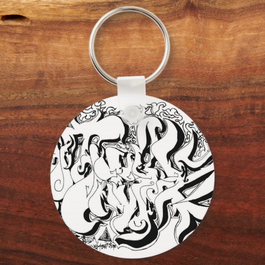 Percentum Graph Sleutelhanger (Voorkant)