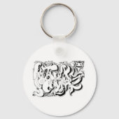 Percentum Graph Sleutelhanger (Voorkant)