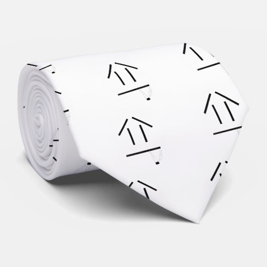 Percentum House Stropdas (Opgerold)