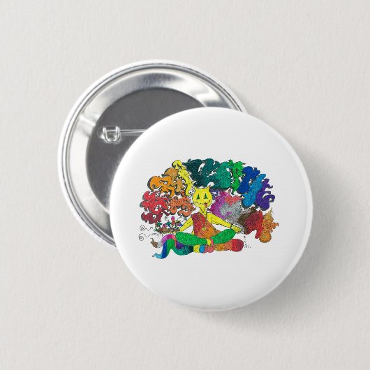 Percentum Levitating Ronde Button 5,7 Cm (Voorkant /achterkant)