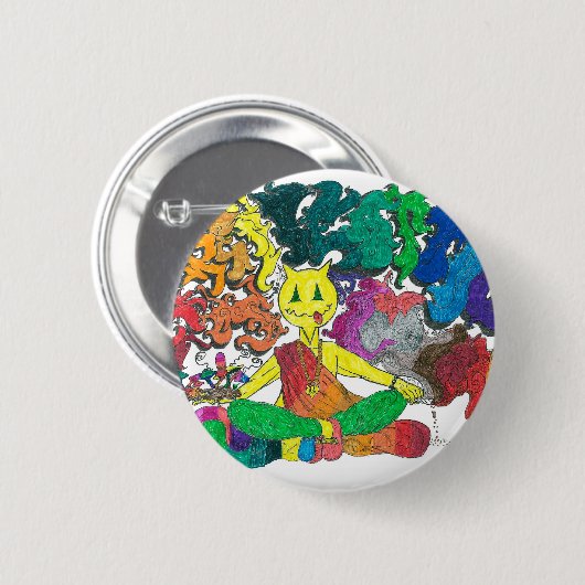 Percentum Levitating Ronde Button 5,7 Cm (Voorkant /achterkant)