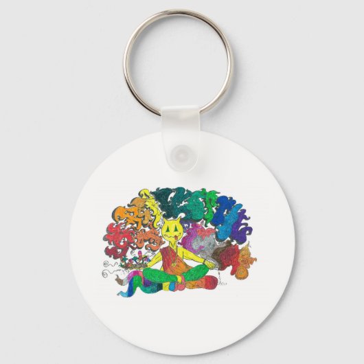 Percentum Levitating Sleutelhanger (Voorkant)