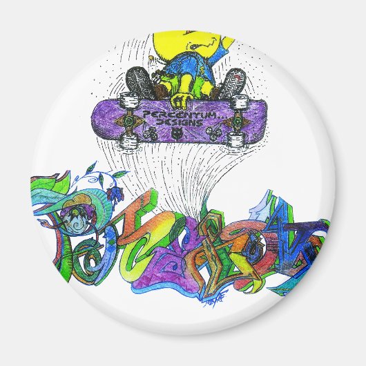 Percentum Ollie Magneet (Voorkant)