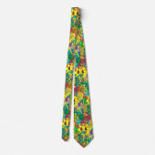 Percentum Sun Necktie Stropdas (Achterkant)
