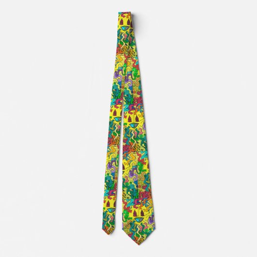 Percentum Sun Necktie Stropdas (Achterkant)