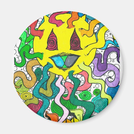 Percentum Sun - Percentum Design Magneet (Voorkant)