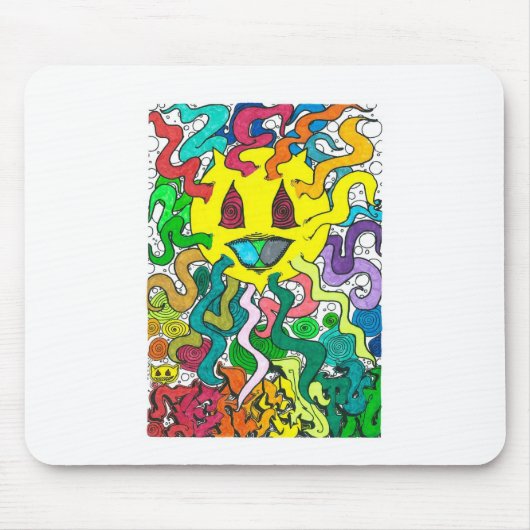 Percentum Sun - Percentum Design Muismat (Voorkant)